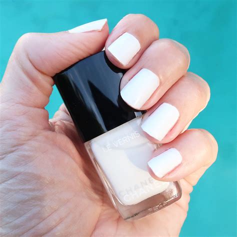 chanel blanc white nail|Chanel nail polish 2022.